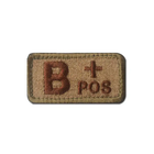 Blood Type Patches - Tan