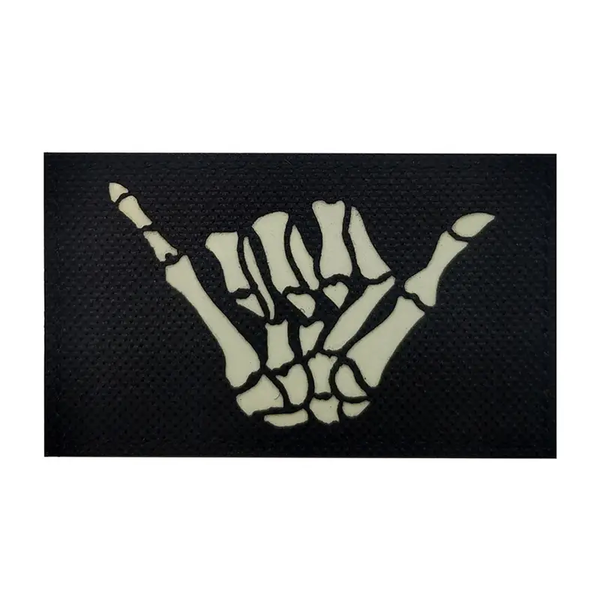 ACM Universal Rock Hand Symbol - Glow in the Dark Patch
