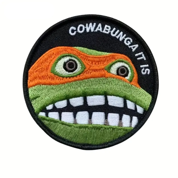 ACM Cowabunga Embroidered Patches