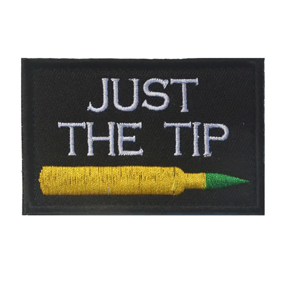 ACM Just The Tip Embroidered Patch