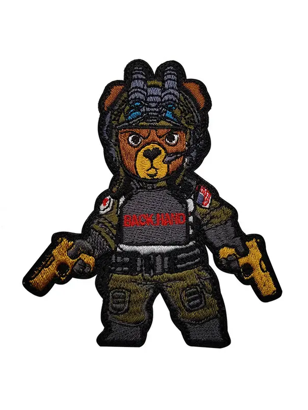 ACM Tactical Bear Embroidered Patch