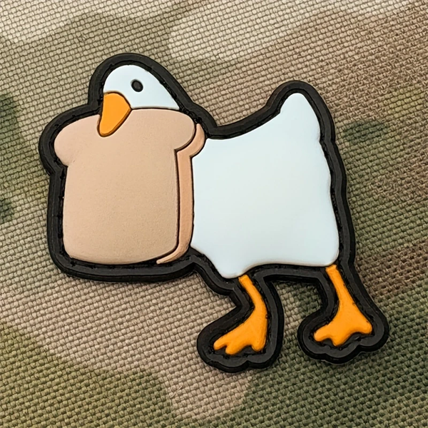 ACM Goose Eating Bread PVC Patch – Niagara Quartermaster
