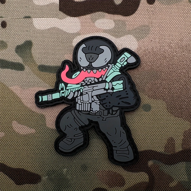 Patch PVC G-Force Big Black Sheep - Noir