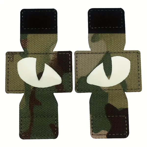 Cat's Eyes Glow in the Dark Patch - Camo