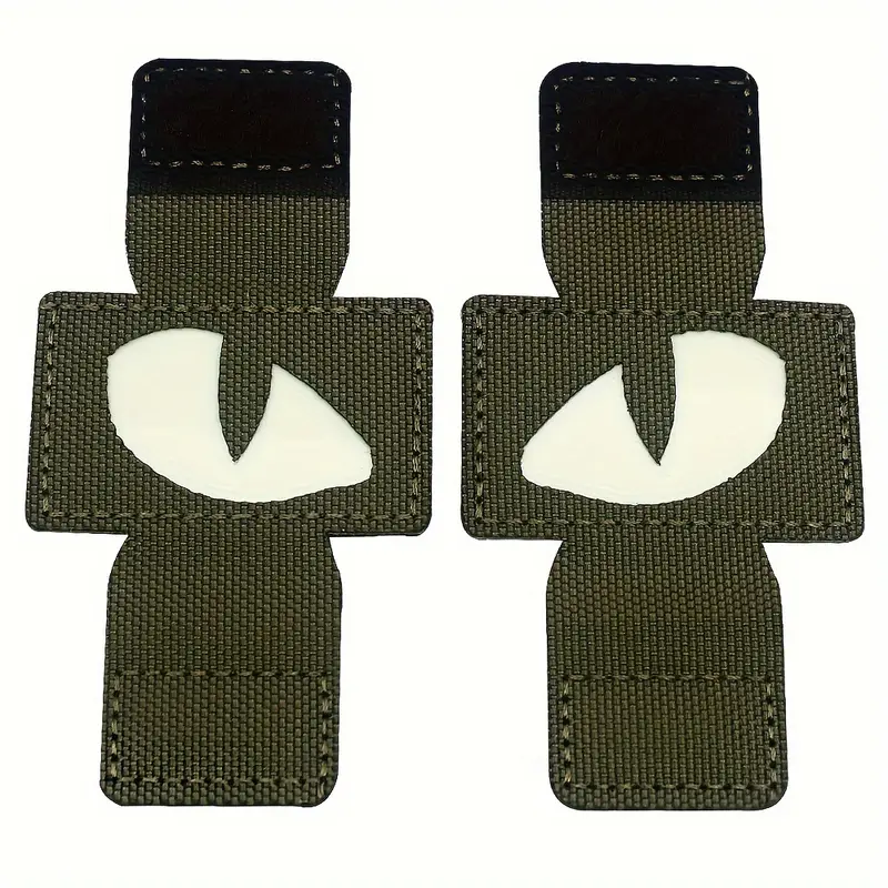 Cat's Eyes Glow in the Dark Patch - OD