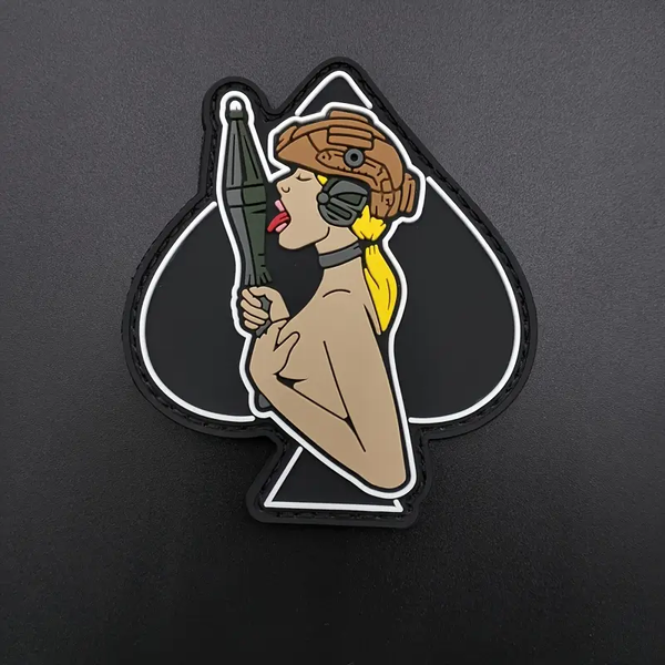 Girl with RPG-7 Rocket Patch