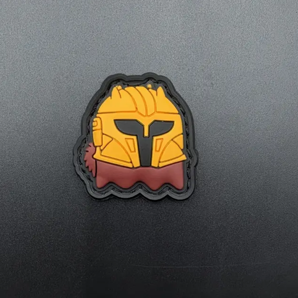 Mando Yellow Dwarf Head Patch