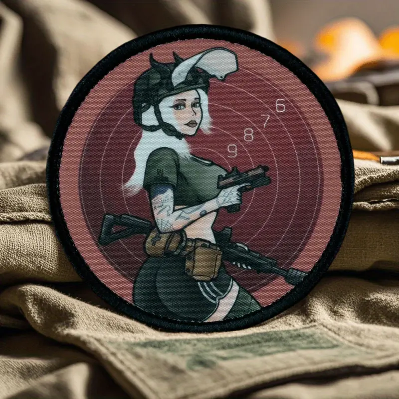 Tactical Girl Shooting Patch