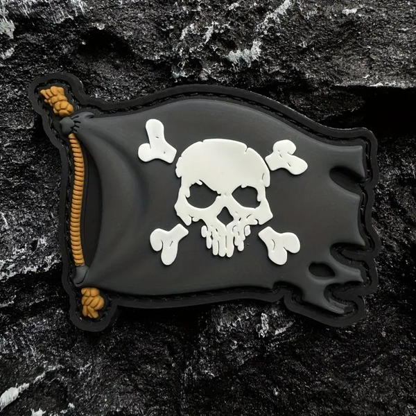 Pirate Skull Flag Patch