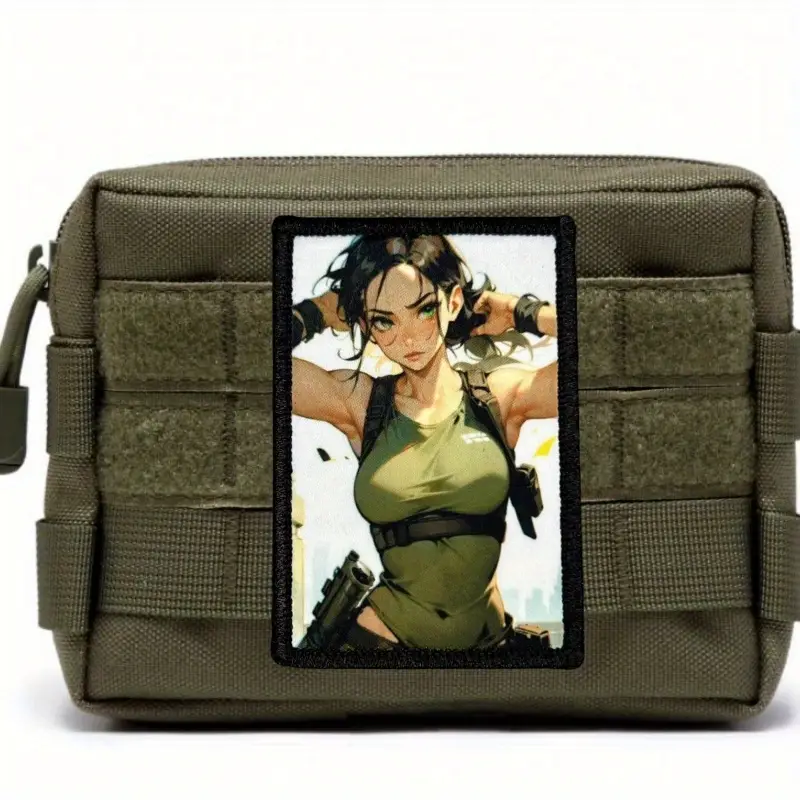 Laura Croft Anime Portrait Patch
