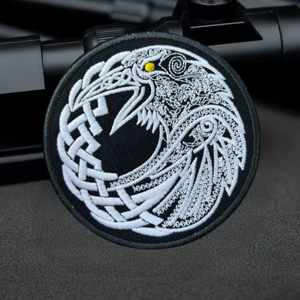 Viking Raven Patch
