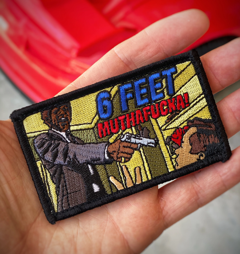 Dangerous Goods® 6 Feet Muthafucka Morale Patch