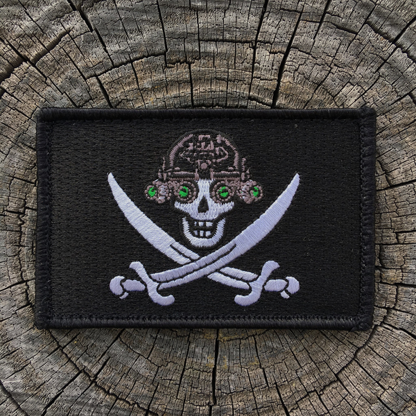 Patch de moral phare Skullcrushers Jolly Roger NVG