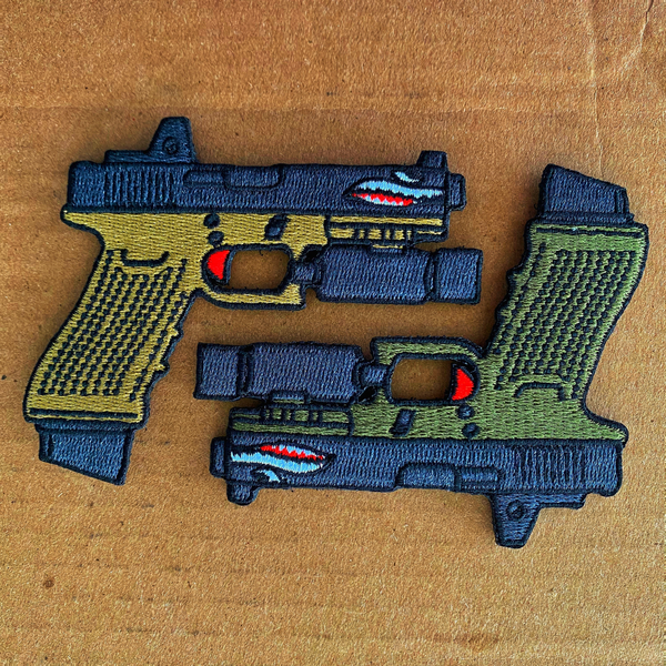 Dangerous Goods®️ Flying Tigers Pew Pew Pistol Morale Patch