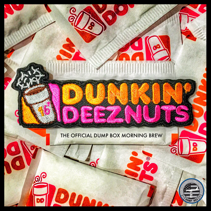 Dunkin Deeznuts Coffee Morale Patch