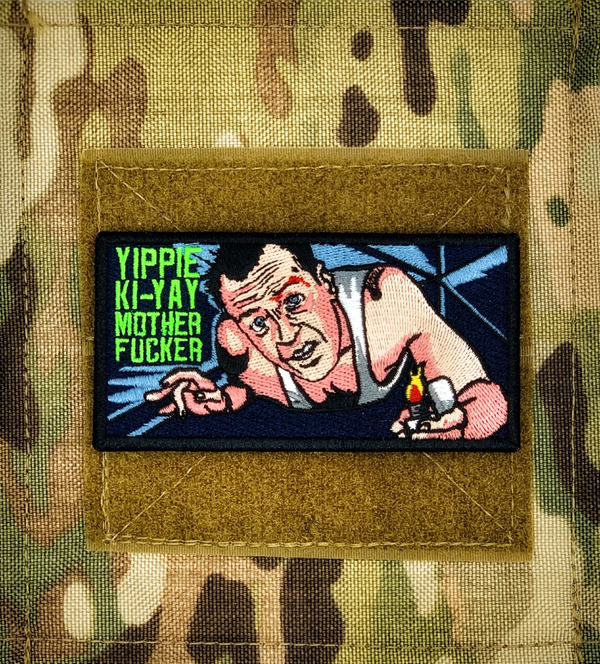 YIPPIE KI-YAY MOTHER FUCKER Moral Patch