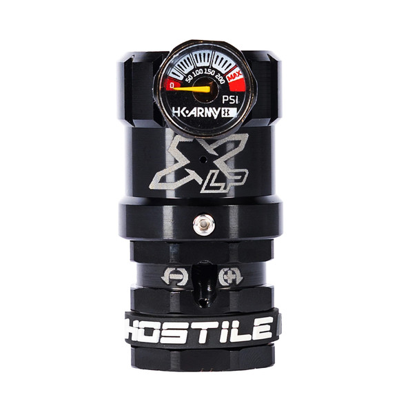 Hostile XLP Regulator Side Port Quick-Disconnect - Black