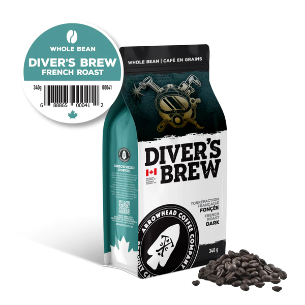 Arrowhead French Roast Dark Coffee - Divers Brew