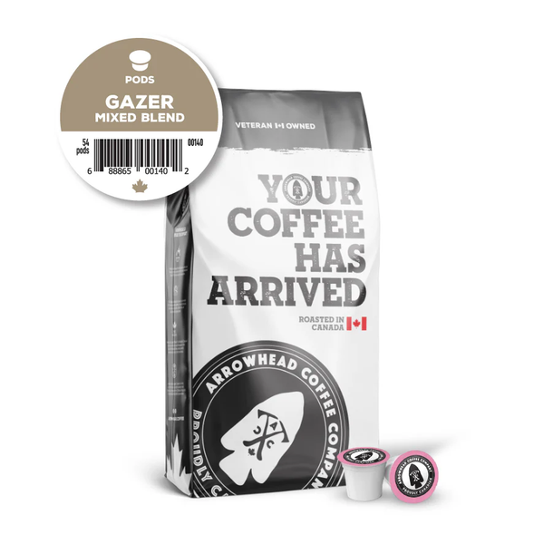 Arrowhead Coffee Gazer Brew K-Cup Box - 54 Cups