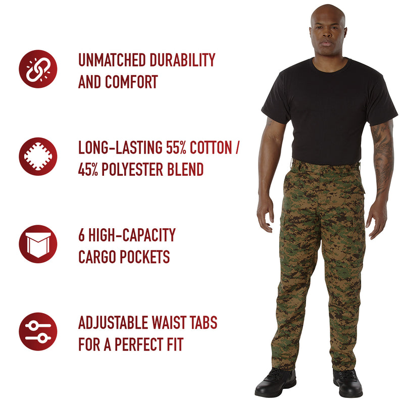 Rothco Woodland Digital BDU Pants