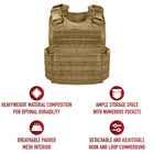 Rothco Molle Plate Carrier Vest