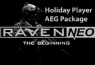 Pack AEG pour joueur de vacances RAVEN Evolution NEO