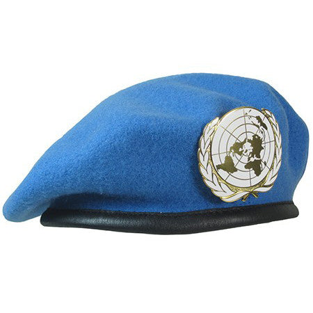 Surplus UN Beret w/Badge - Niagara Quartermaster