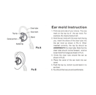 Code Red EarMold d’insertion d’oreille semi-personnalisé - Côté droit