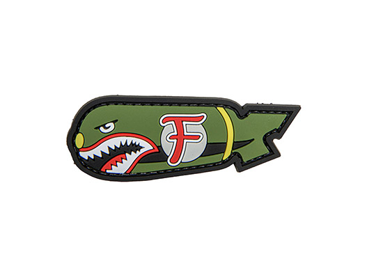 F-Bomb Shark PVC Patch