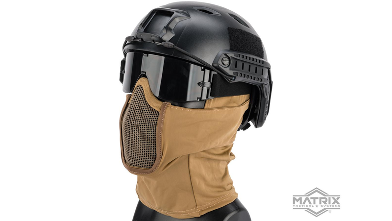 Matrix Shadow Fighter Headgear with Mesh Mouth Protector