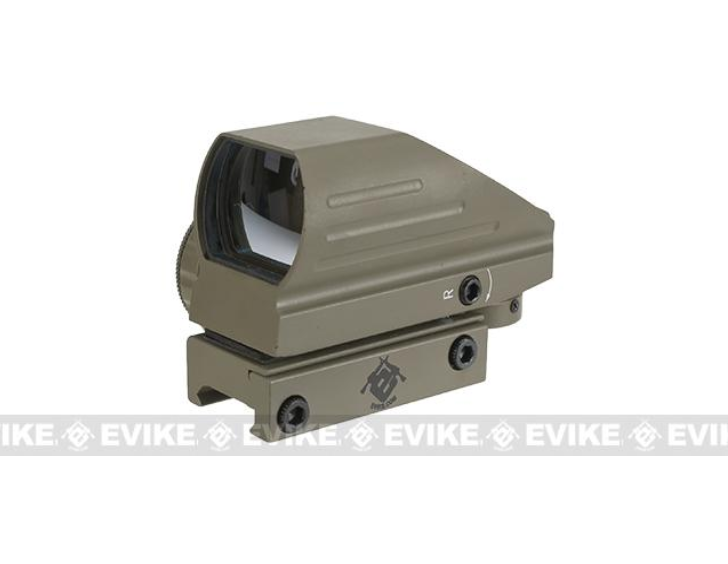 Evike KESTRAL Red/Green Dot with Warfare Reticles - Tan
