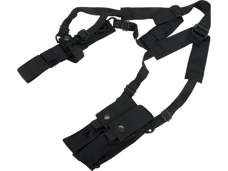 Matrix SMG Machine Pistol Shoulder Holster Rig with Magazine Pouches