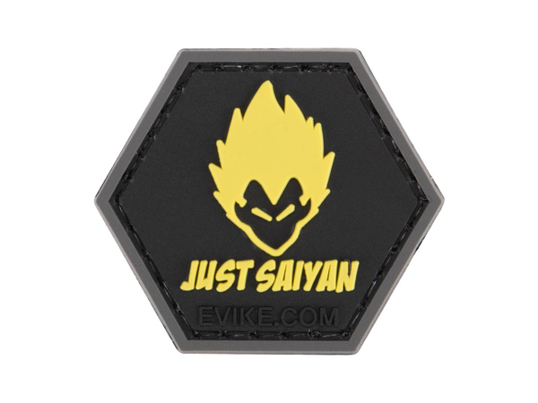 JUST SAIYAN Operator Profile PVC Hex Patch - Anime Series 2