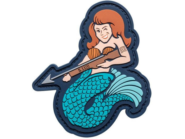 5.11 Patch de moral tactique en PVC « Mermaid Sniper »