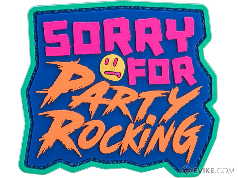 Mil-Spec Monkey "Sorry For Party Rocking" PVC Morale Patch