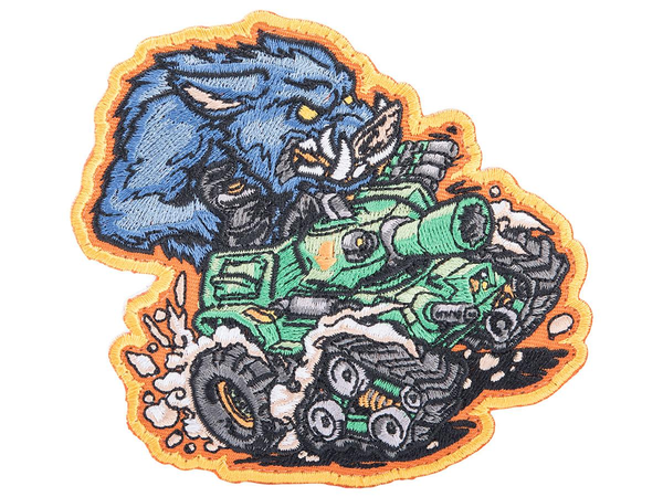 Mil-Spec Monkey « War Machine Boar 1 » Patch moral brodé (couleur : bleu)