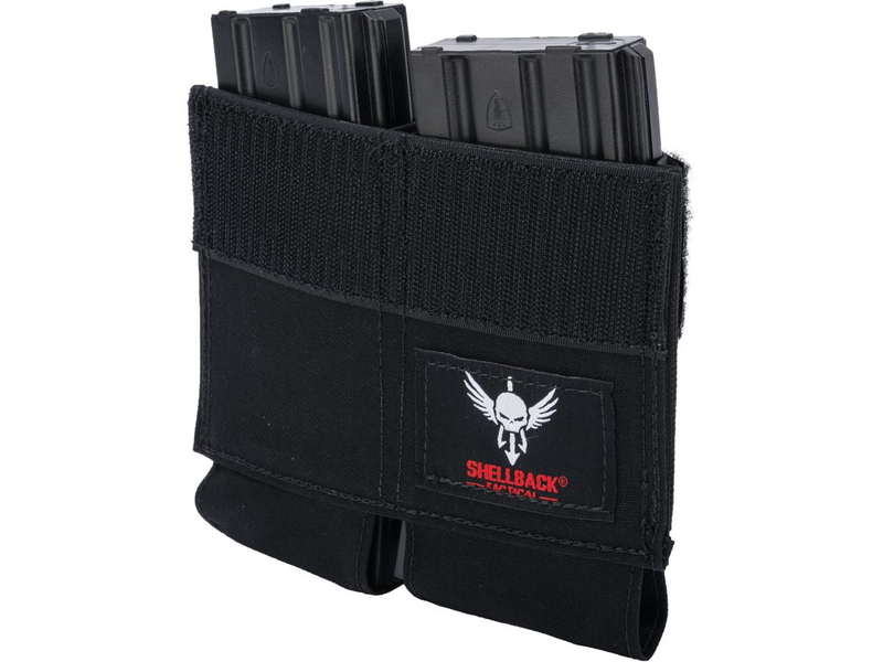 Shellback Tactical Banshee Two Mag Kangaroo Pouch - Black