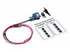 JeffTron Leviathan Airsoft Drop-In Programmable MOSFET Module - V2 Optical - Black Speed Trigger / Wired to Stock
