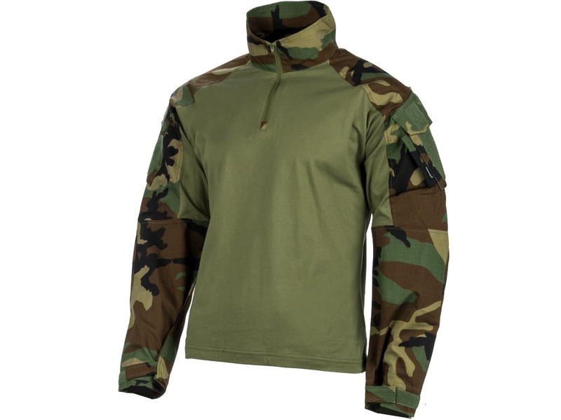 EmersonGear G3 1/4 Zip Tactical Combat Shirt - Woodland