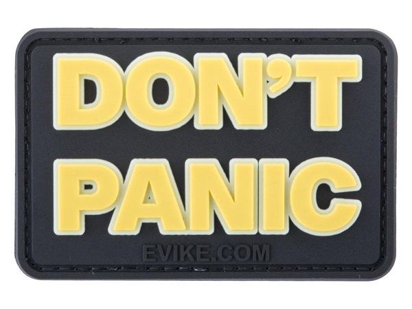 Evike.com "Don't Panic" PVC Morale Patch