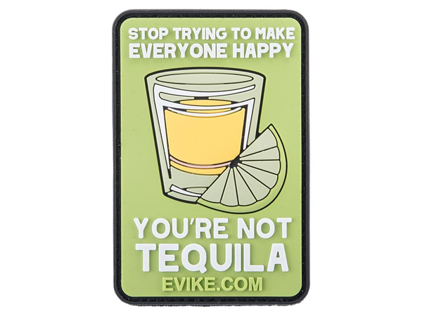 Evike.com Patch moral en PVC « Not Tequila »