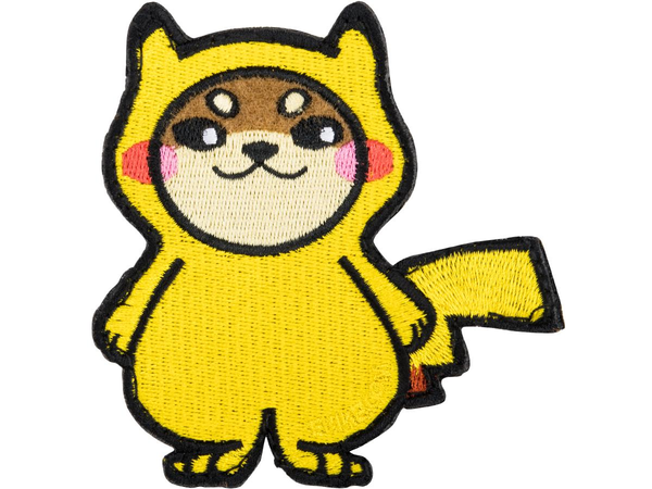 Evike.com "The DOGE" Patch moral à crochet et boucle - Anime / Pikachu
