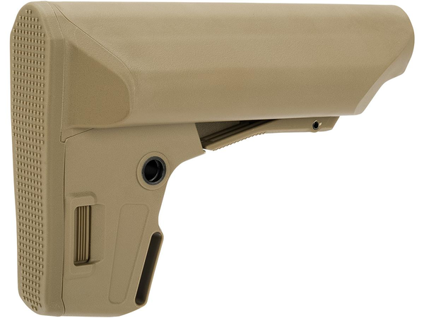 PTS Enhanced Polymer Stock (EPS) for Airsoft Rifles - Dark Earth