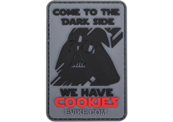 Patch moral en PVC « Dark Side Has Cookies »