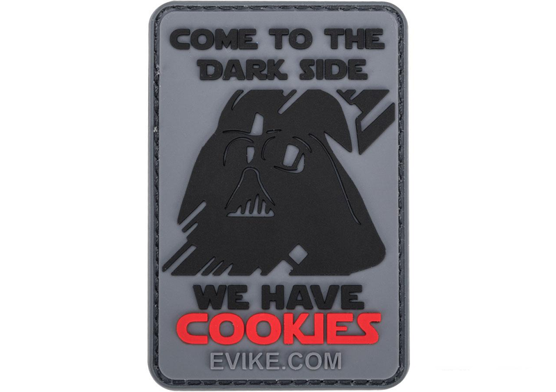 "Dark Side Has Cookies" PVC Morale Patch