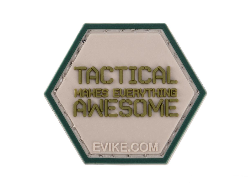 Tactical Makes Everything Awesome - Catchphrase Series 6 - Hex PVC Morale Patch