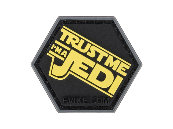 Jedi - Série Trust Me - Patch moral hexagonal en PVC