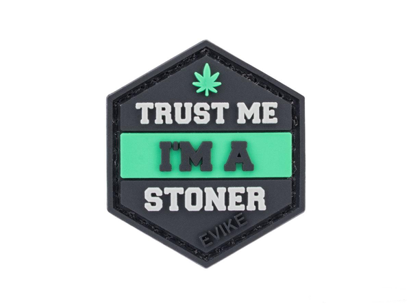 Stoner - Série Trust Me - Patch moral hexagonal en PVC