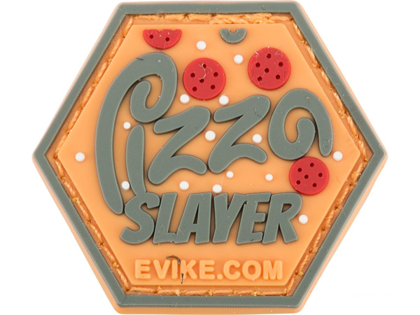 Pizza Slayer - Catchphrase Series 5 - Hex PVC Morale Patch