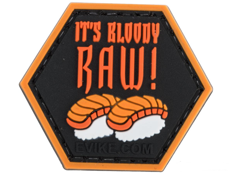 It's Bloody Raw - Catchphrase Series 5 - Hex PVC Morale Patch
